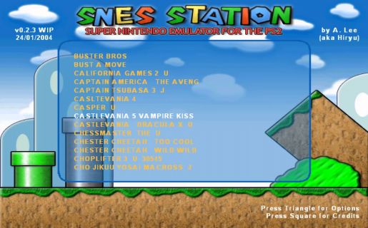 SNES-Station emulator