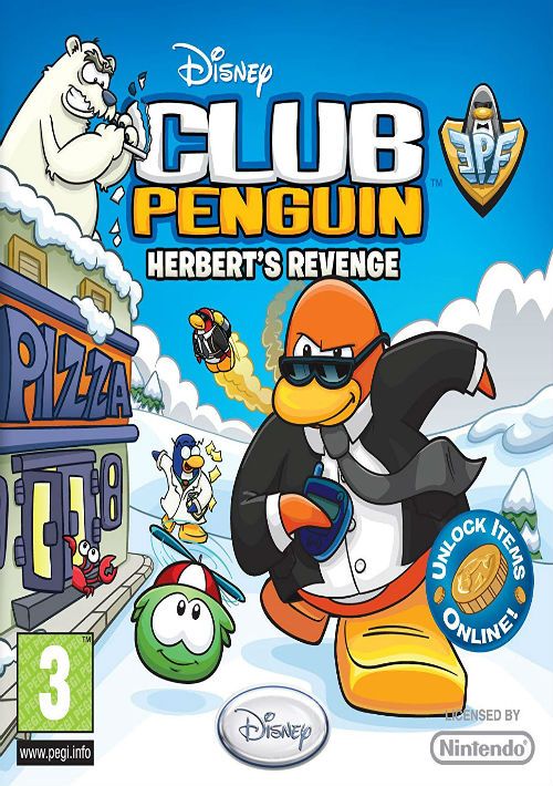 club penguin herbert's revenge - nintendo ds - Comprar Videojogos e  Consolas Nintendo DS no todocoleccion