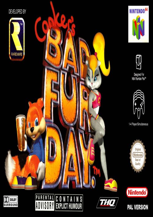 conkers bad fur day 64