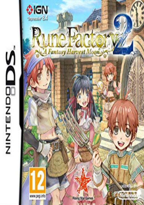 rune factory 2 fantasy harvest moon