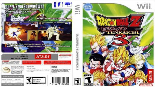Dragon Ball Z: Budokai Tenkaichi 3 ROM & ISO - Wii Download