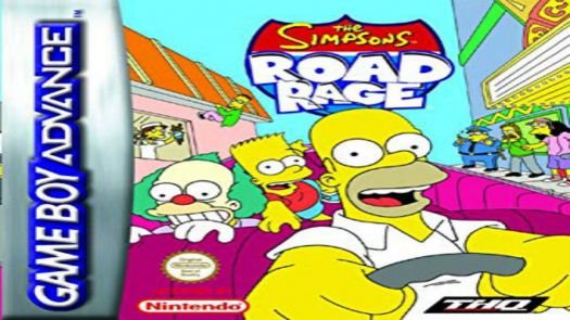 Simpsons road rage rom
