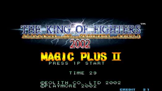 the king of fighters 2002 magic plus 2 winkawaks